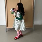 韓国子供服 / 26Autumn / cantuccistudio / ジャスワンピ―ス / 秋服 *XS~XL*