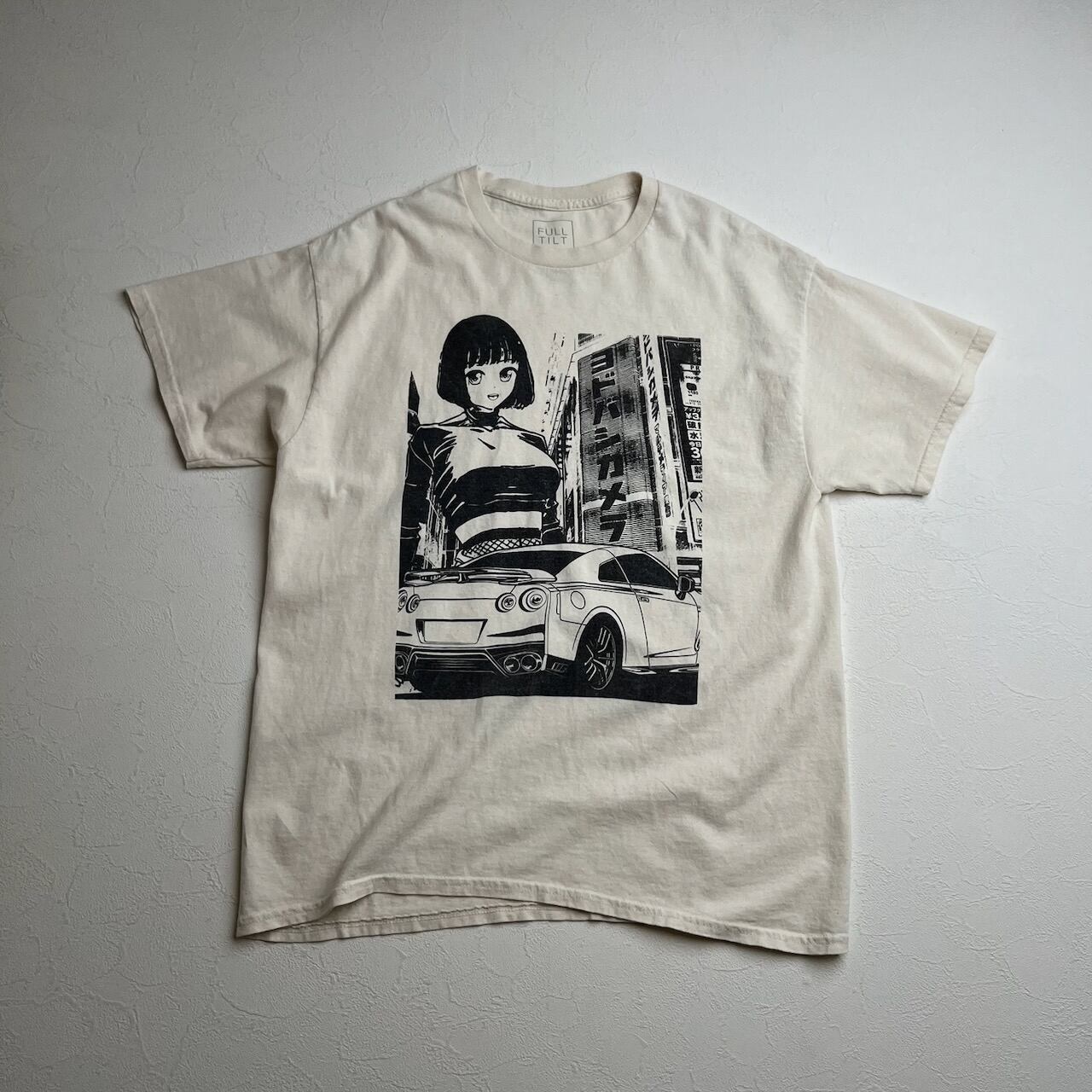 00s OLD STUSSY × MASH SF/Photo print Tee/XL/フォトプリントT/T