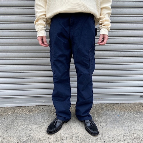 『送料無料』Carhartt リップストップカーゴパンツ　W34L30 ネイビー