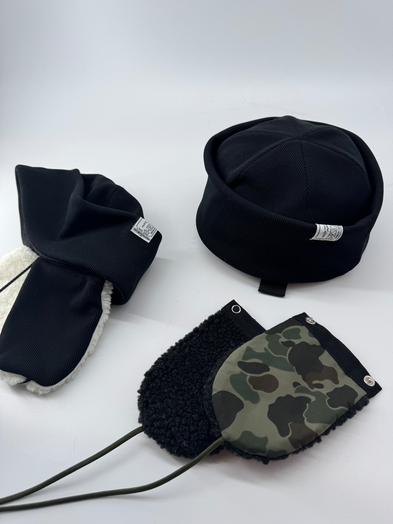 ニットCAP with dogear