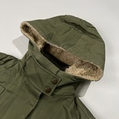 Traditional Weatherwear トラディショナルウェザーウェア  フード ミリタリー コート ジャケット サイズ 34 /カーキ/マッキントッシュ