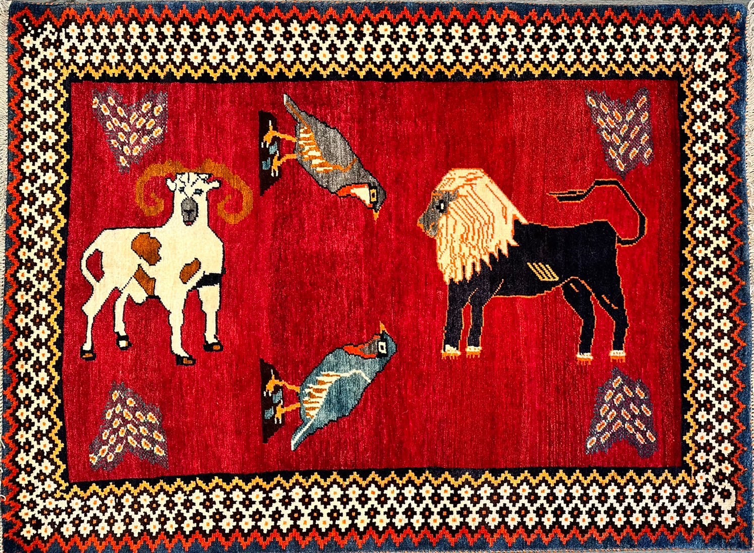 ペルシャ絨毯 オールドカシュガイ 151×113㎝ | pasargad rugs