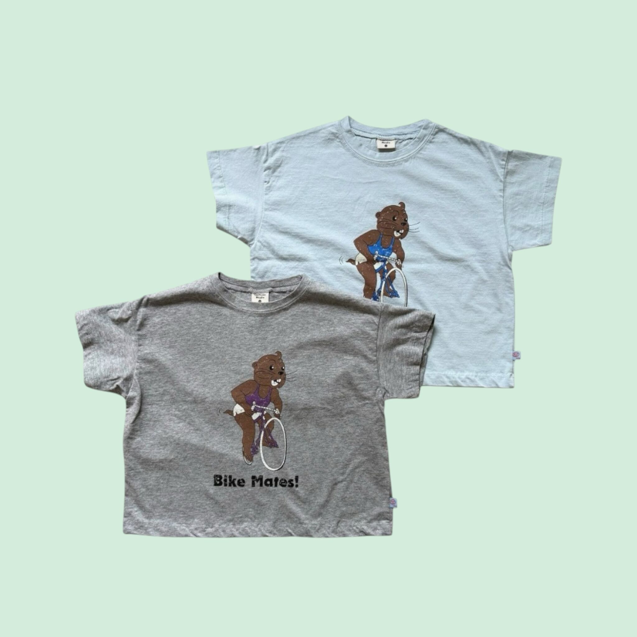 《送料無料》予約:ビーバーT半袖【cantuccistudio】※ジュニアサイズ