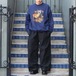 USA VINTAGE DEER PRINT SWEAT SHIRT/アメリカ古着シカプリントスウェット