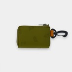 vibram card case (khaki×orange)