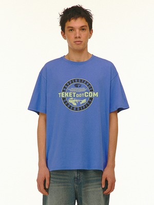 [teket] Lucky Tee Blue 正規品 韓国ブランド 韓国ファッション 韓国代行 日本 店舗 テケット