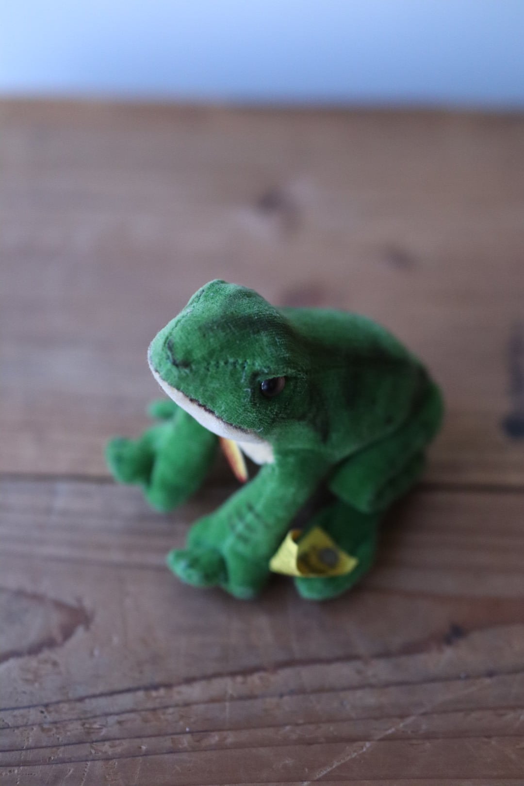 ヴィンテージ シュタイフ カエル Steiff Froggy 10㎝