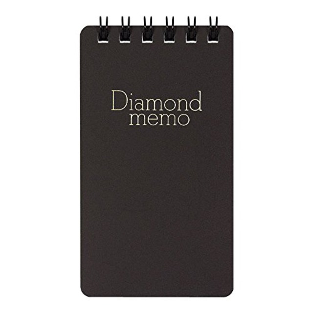 ミドリ メモ ダイヤメモ Sサイズ 黒 19001011