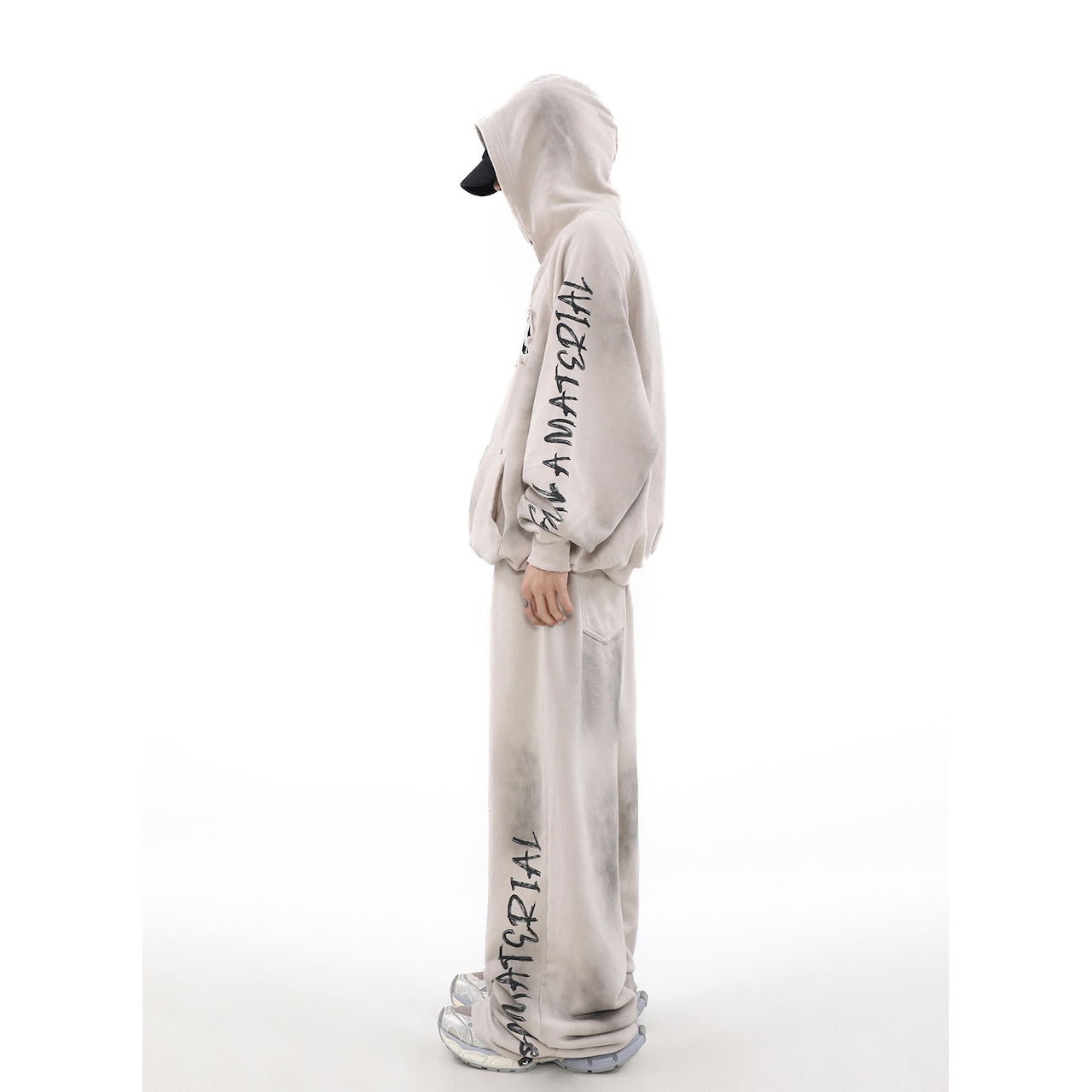 VINTAGE ウォッシュ加工 セットアップ パンツ P181