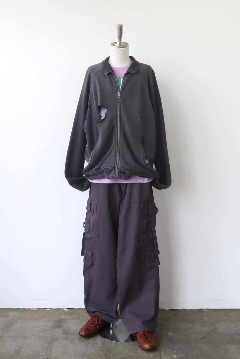 1990s SABOTAGE shotgun zip-up sweat | gamustore