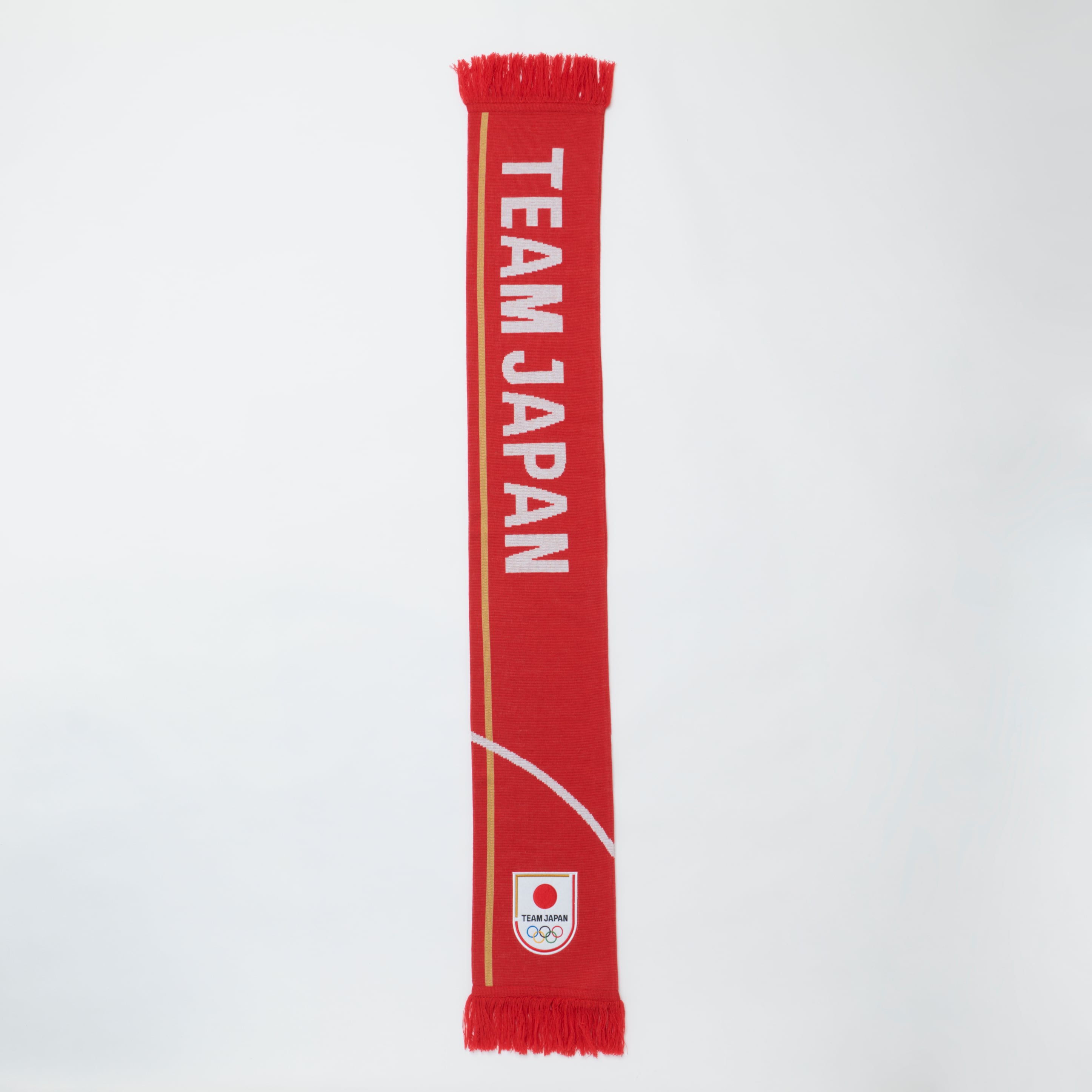 TEAM JAPAN ニットマフラー 2022 RED | チームジャパンオフィシャル