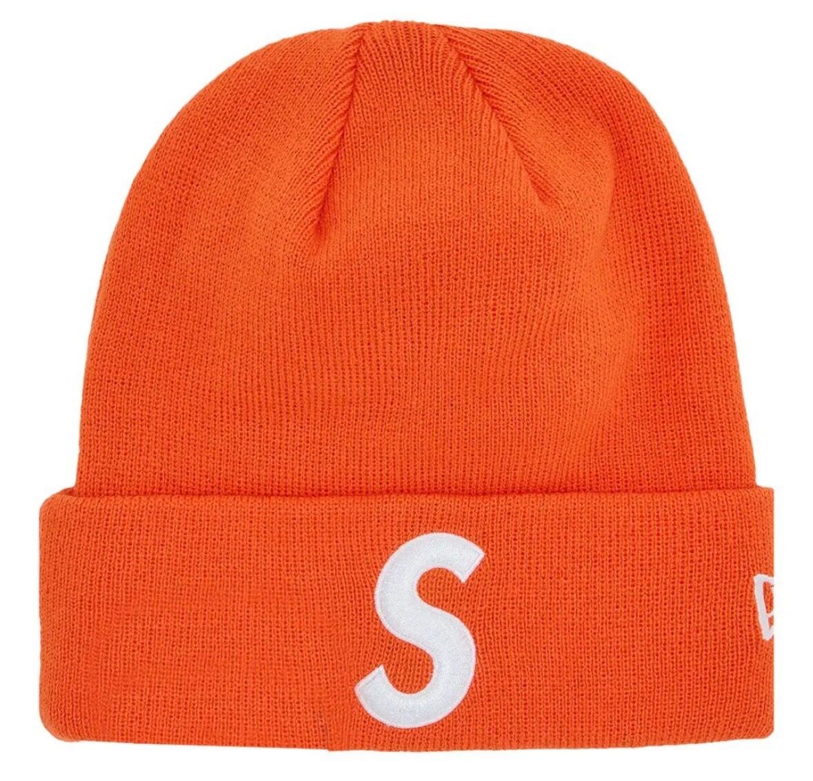 Supreme S Logo Beanie Orange | U.S.STOCKROOM