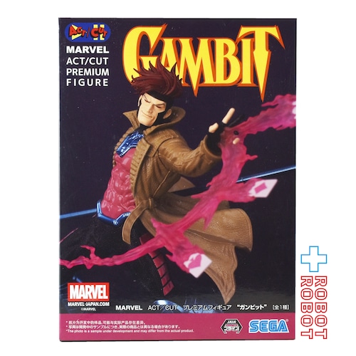 セガ マーベル ACT/CUT プレミアムフィギュア ガンビット フィギュア 未開封