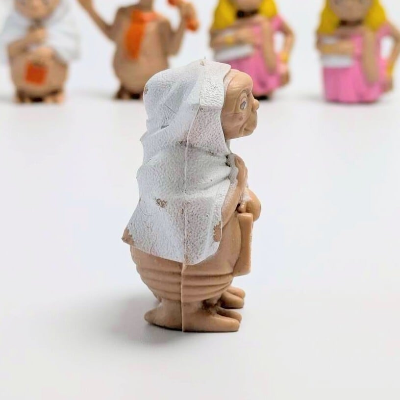 ☆ VINTAGE 1982☆【 E.T. ( イーティー ) 】【A】  PVCフィギュア / シーツ〚アメリカン雑貨 アメトイ〛