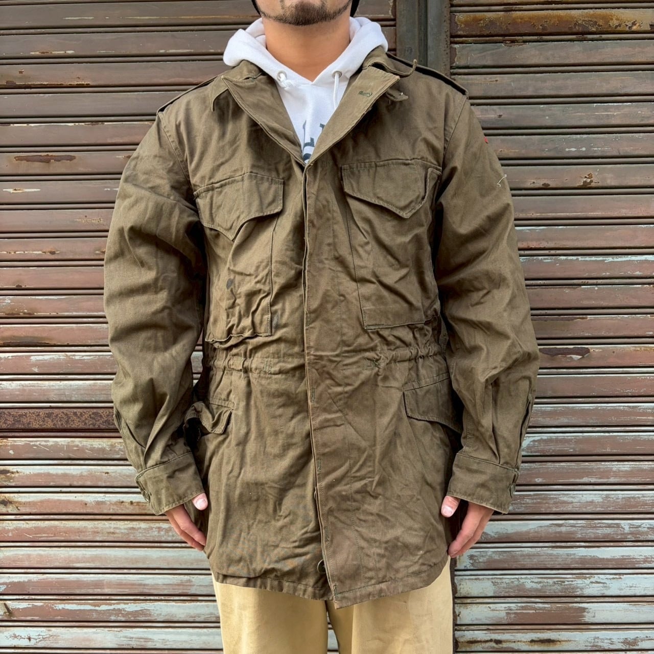 雰囲気抜群 60s BARBOUR SOLWAY ZIPPER イエロータグ 70s バブアー