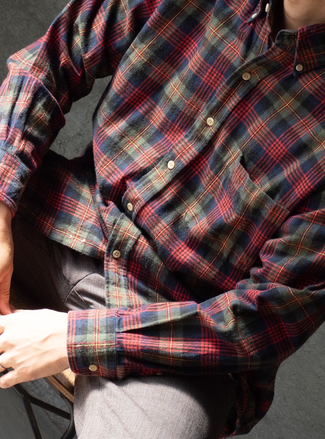"BRITCHES" 1990s Tartan check shirt