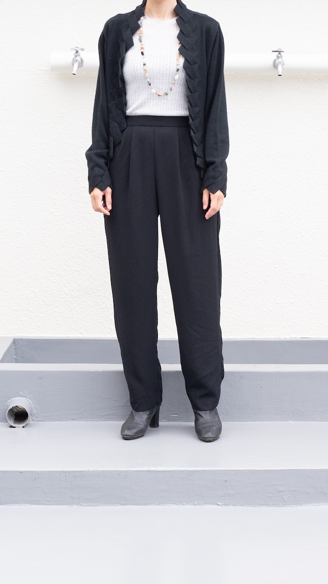 unknown 1980s Jagged hem cardigan