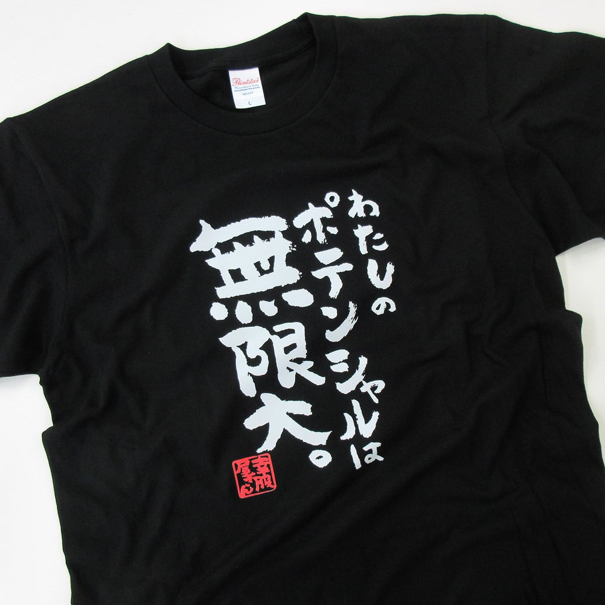 わたしのポテンシャルは無限大。 合格祈願 Tシャツ ka500-23 受験 資格 試合 スポーツ 願掛け お守り
