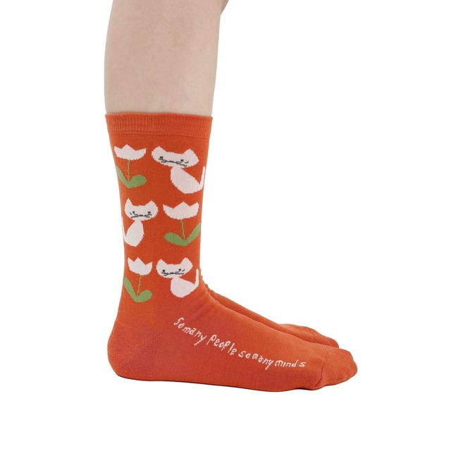 【JIN KITAMURA】北村人 SOCKS FEELINGS OF FLOWERS ソックス お花の気持ち