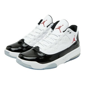 ナイキ NIKE AIR JORDAN MAX AURA 2 マックス オーラ 2 スニーカー サイズ：10 CK6636-102 ホワイト ブラック レッド レザー メンズ NIKE 【中古】