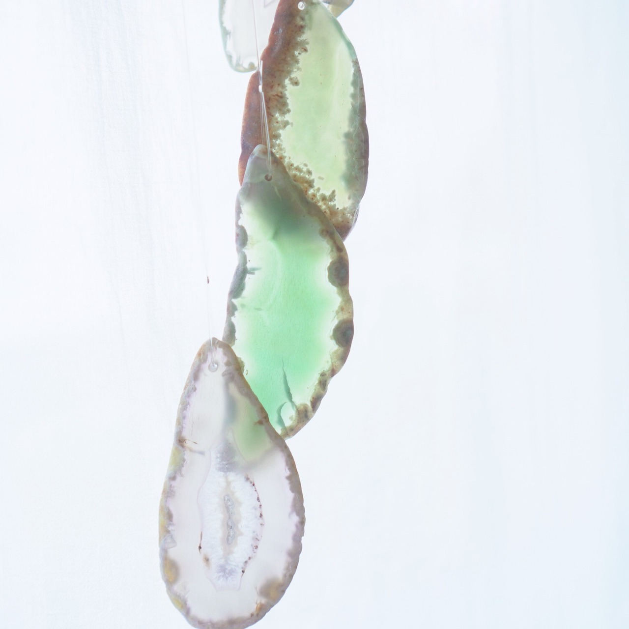 Healing Drops 04 - アゲートヒーリングチャイム / Agate Sun Catcher Wind Chime 883