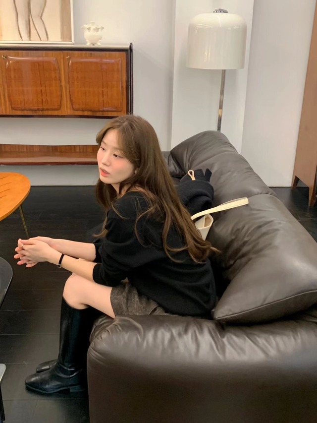 (予約) ounce / Check hole banding short pants 1color