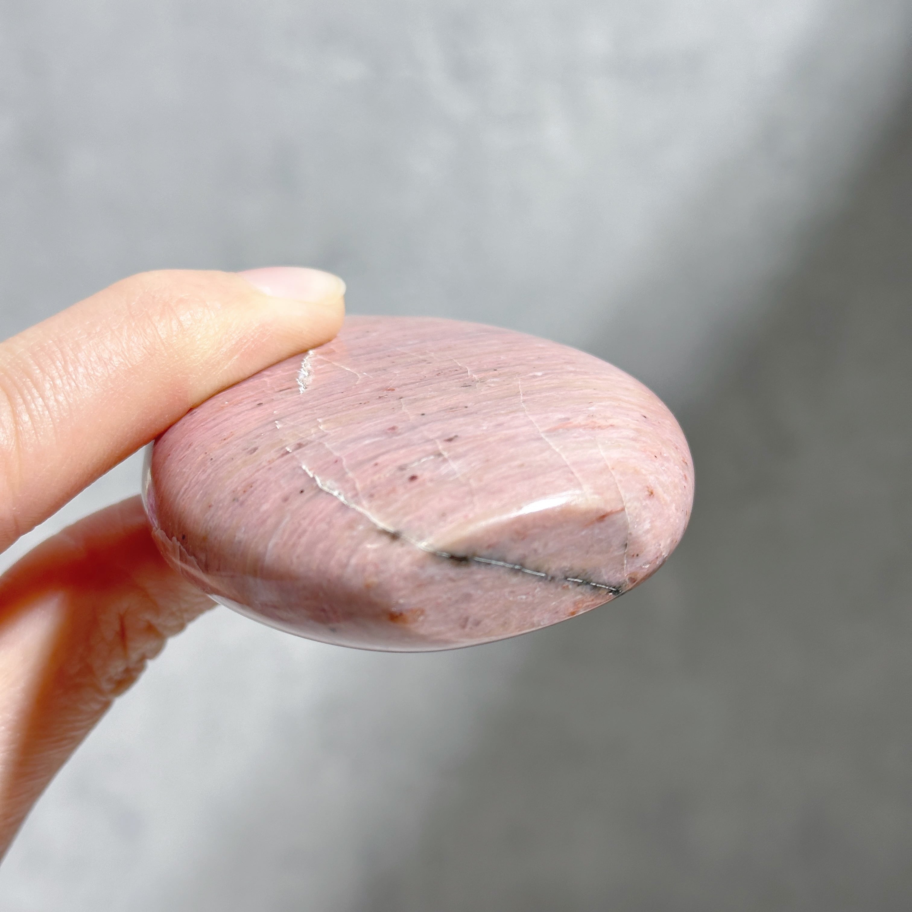 ピンクペトリファイドウッド しずく型12◇Pink Petrified Wood