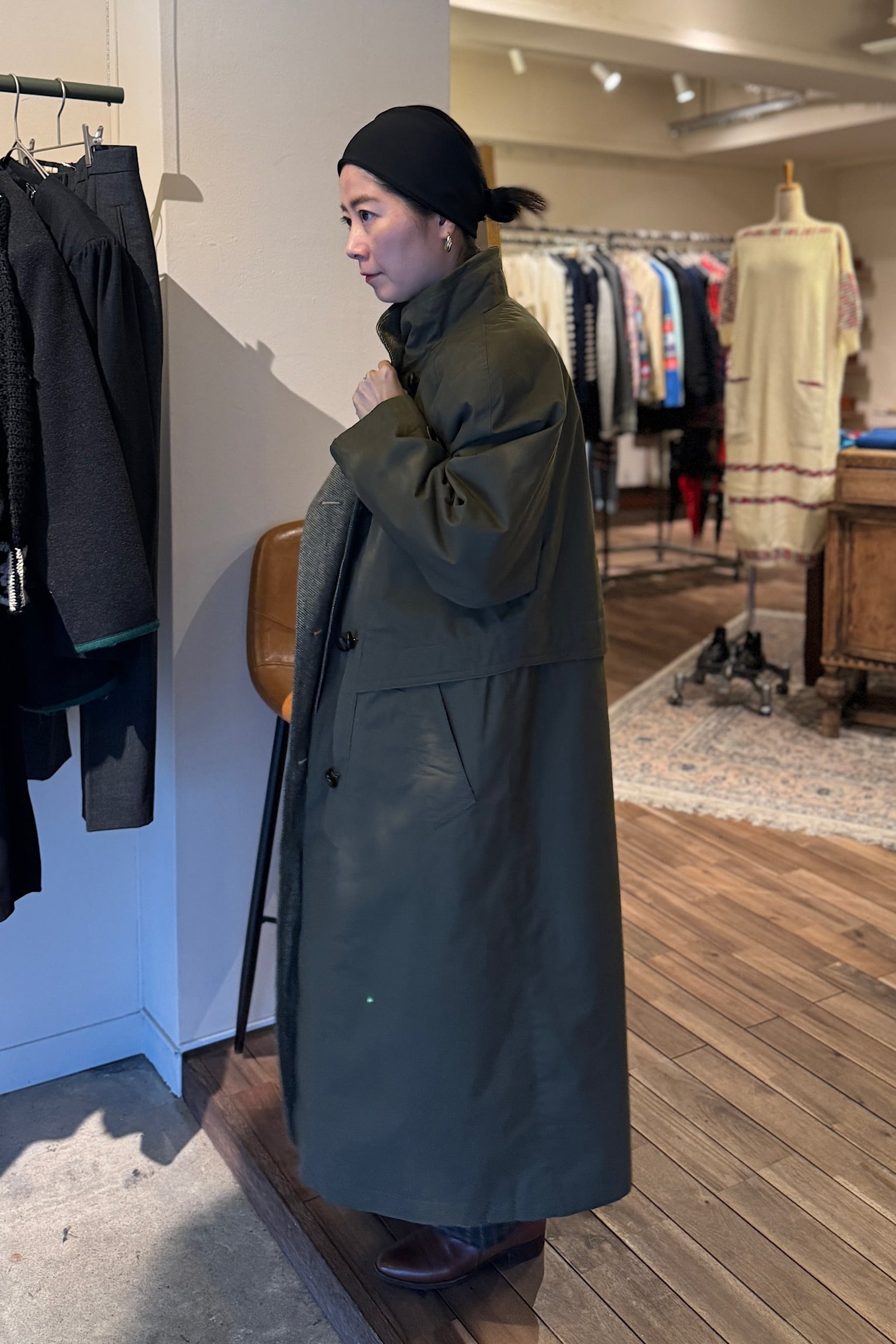 お取り置き】C&A SIX SENSE カーキアーミーコート | DROOMTUIN_VINTAGE