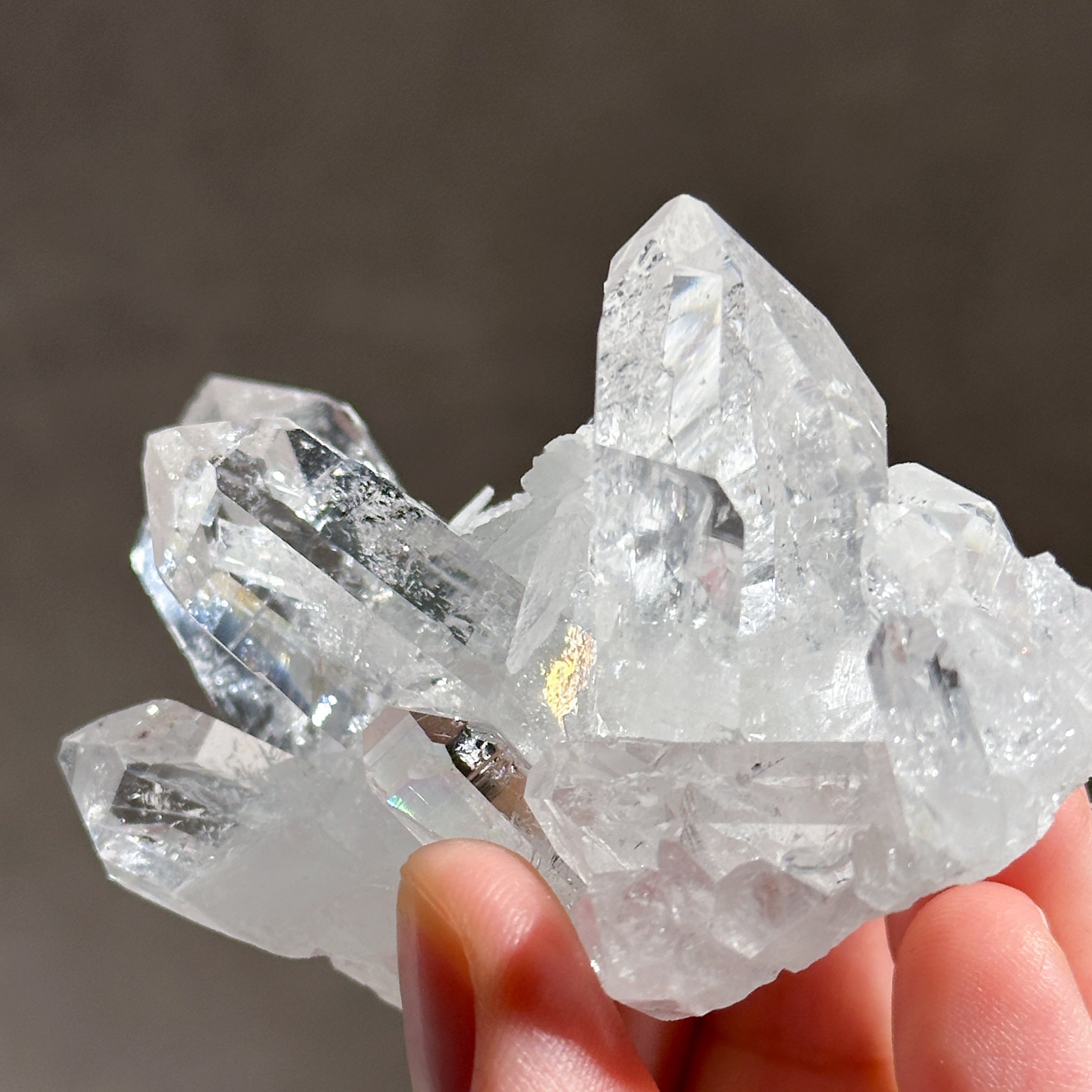 ゼッカ産水晶クリアクォーツ クラスター91◇ Clear Quartz ◇天然石