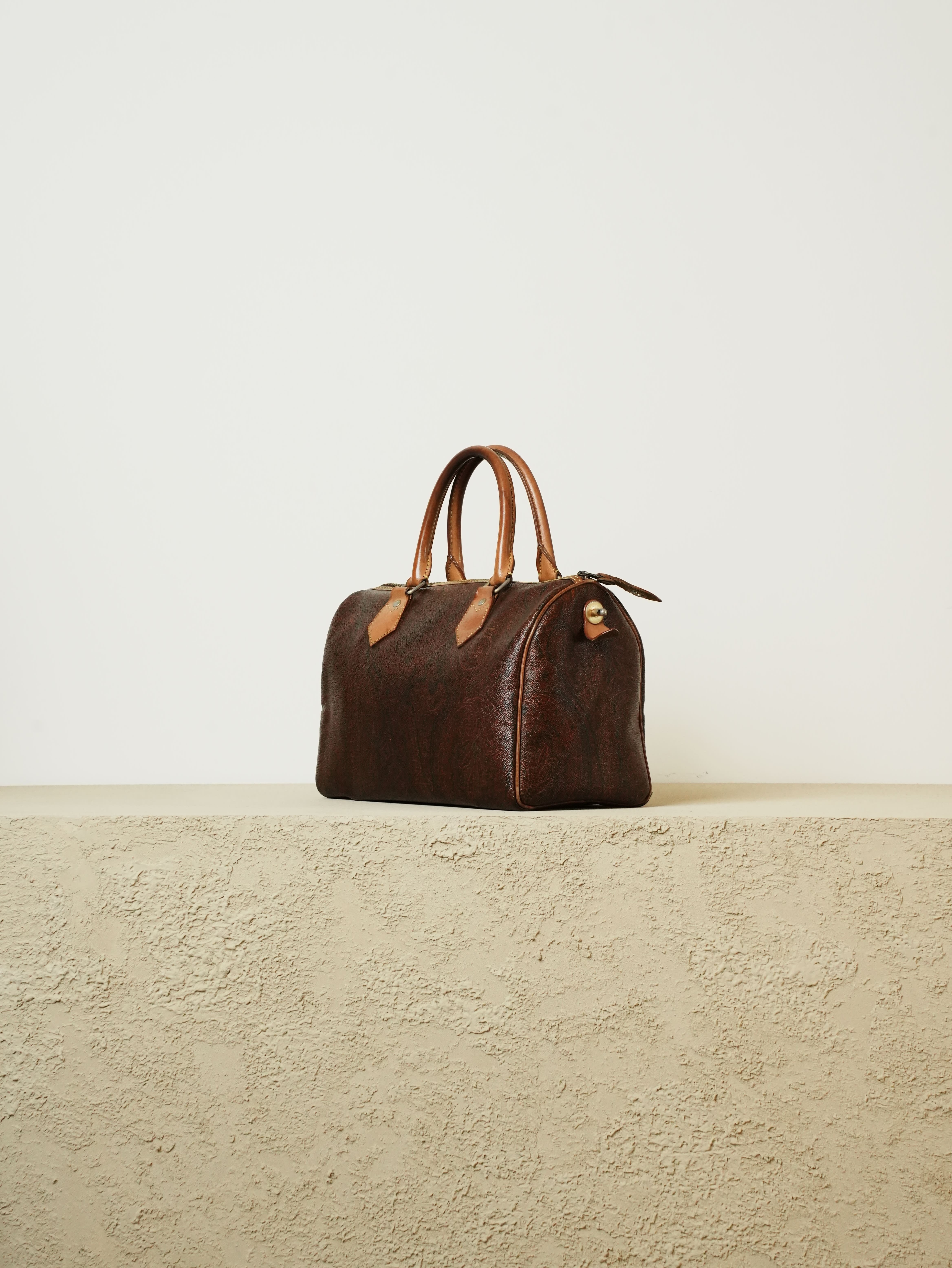 ETRO エトロ ペイズリー柄 ボストンバッグ | Raum Vintage