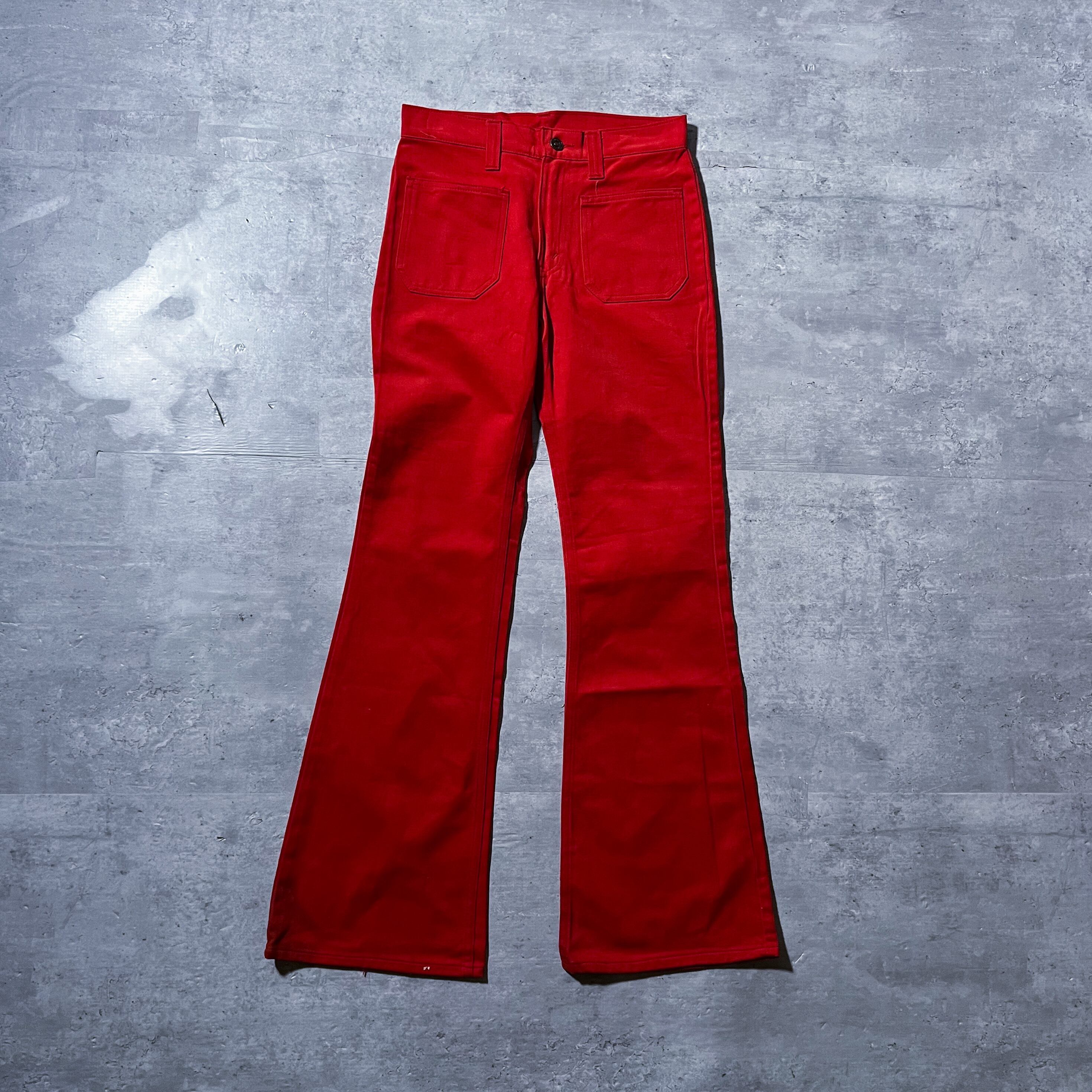 70s “Levi's”609 BIG“E” bell botoms bush pants dead stock 70s “Levi's”609 BIG“E” bell botoms bush pants dead stock