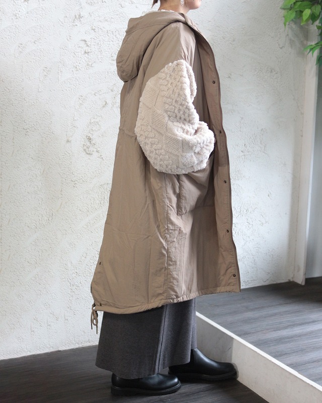 【LUPILIEN】キルティングモッズコート　(251238)