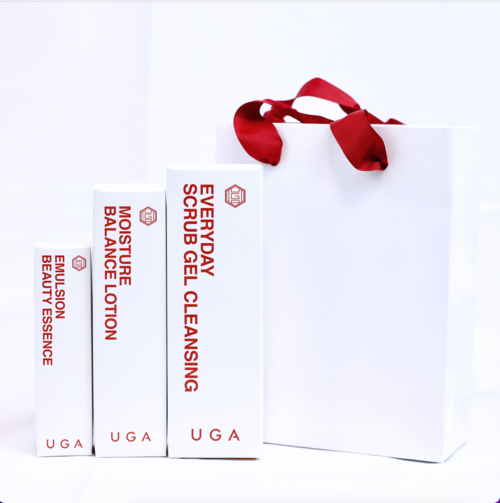 【Gift Set】ジェル洗顔 ＆ フラーレン化粧水 ＆ 美容液乳液