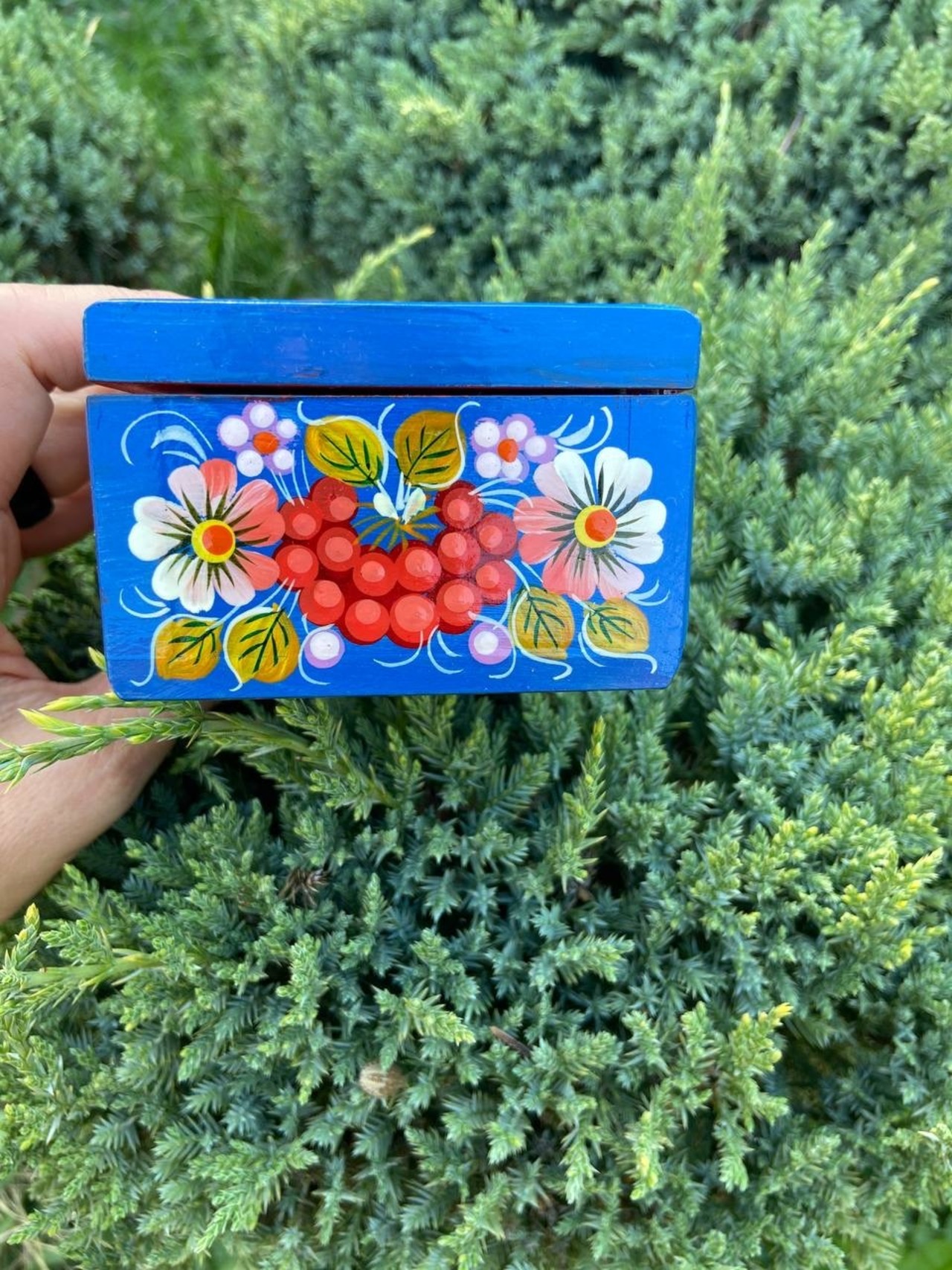 ペトリキフカ・ジュエリーボックス （ホメンコ）12 cm - 6