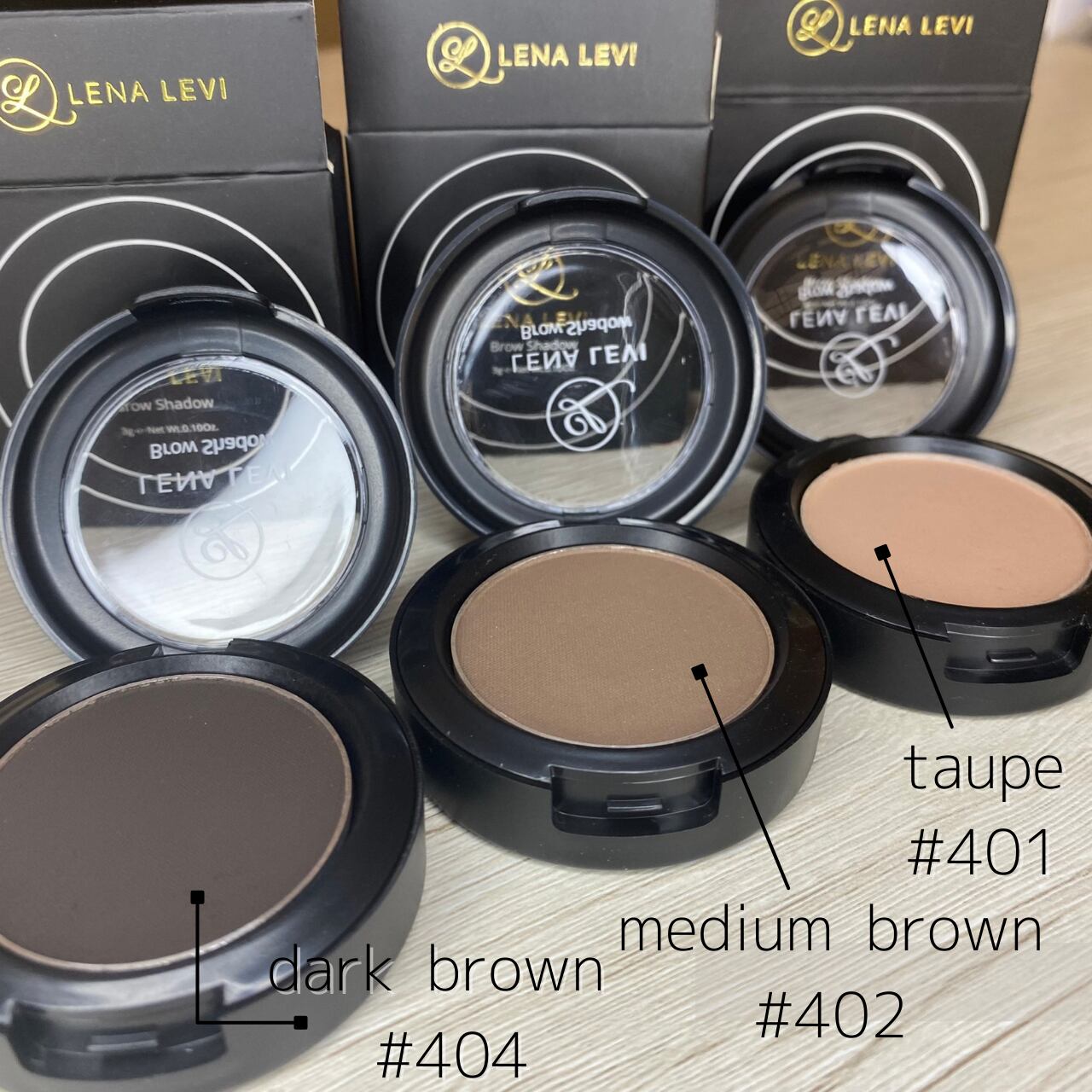 レナレビ ブロウシャドウ パウダー 新品未開封4色セット 【公式通販】