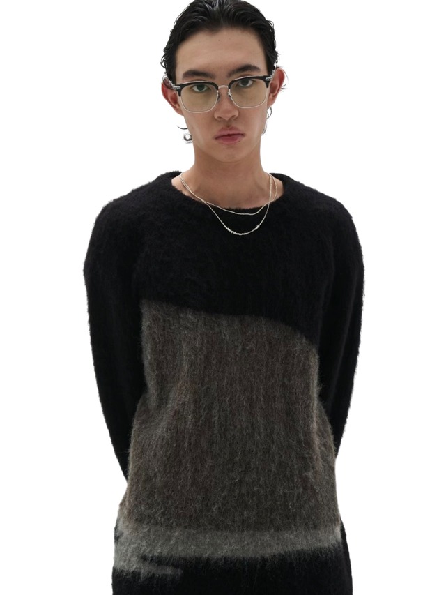 7440 37 1 Oil Brushed Mohair Sweater