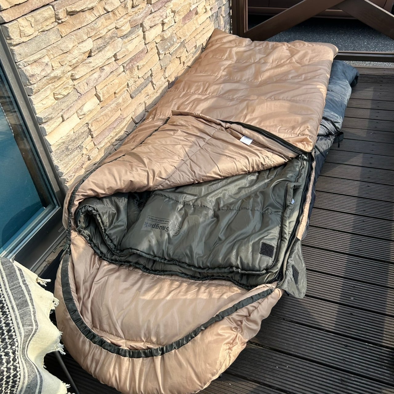 Snugpak ベースキャンプ スリープシステム スクエア 2個セット Snugpak Basecamp Sleep System 寝袋2セット Snugpak(スナグパック