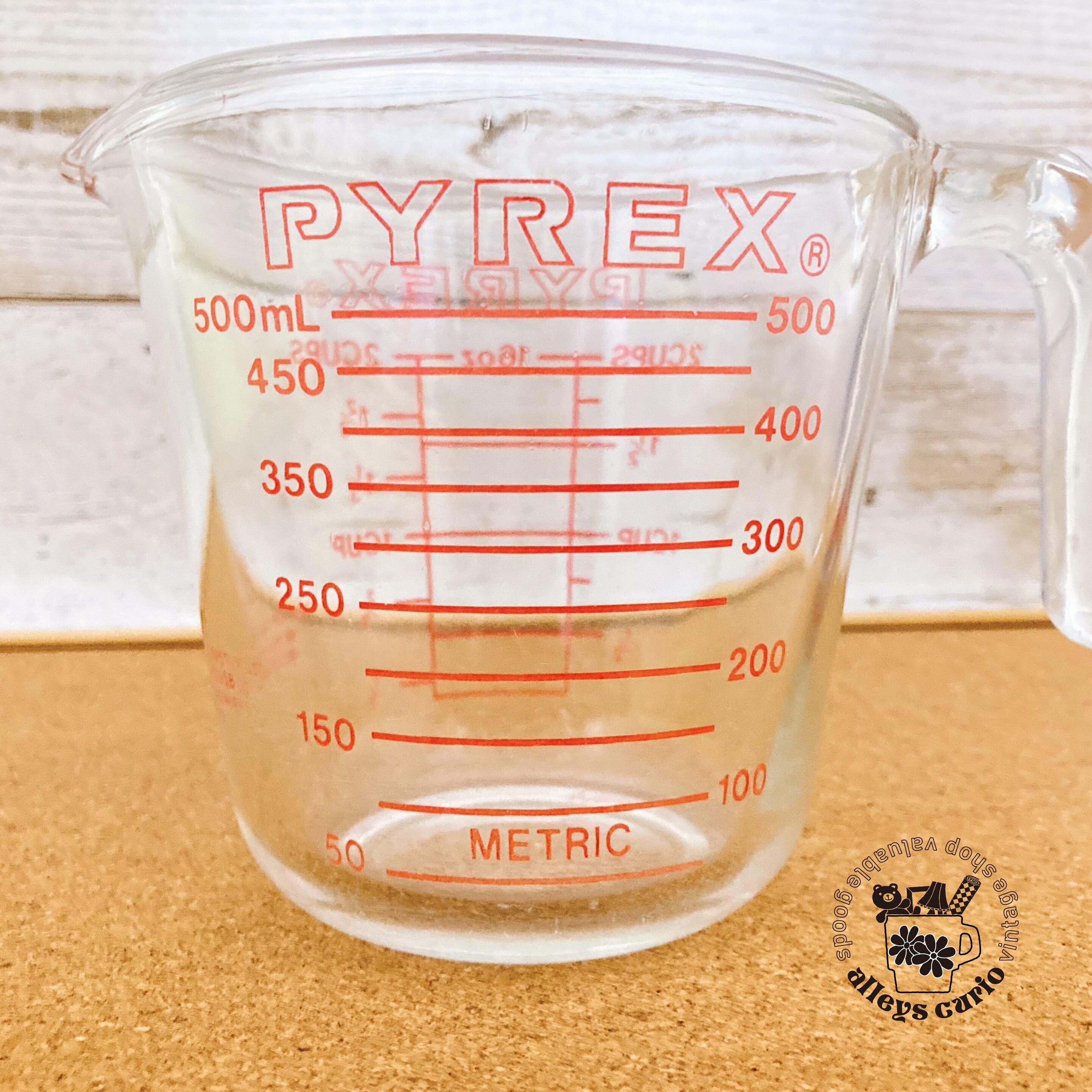 オールドパイレックス PYREX ヴィンテージメジャーカップ 16OZ 約473ml