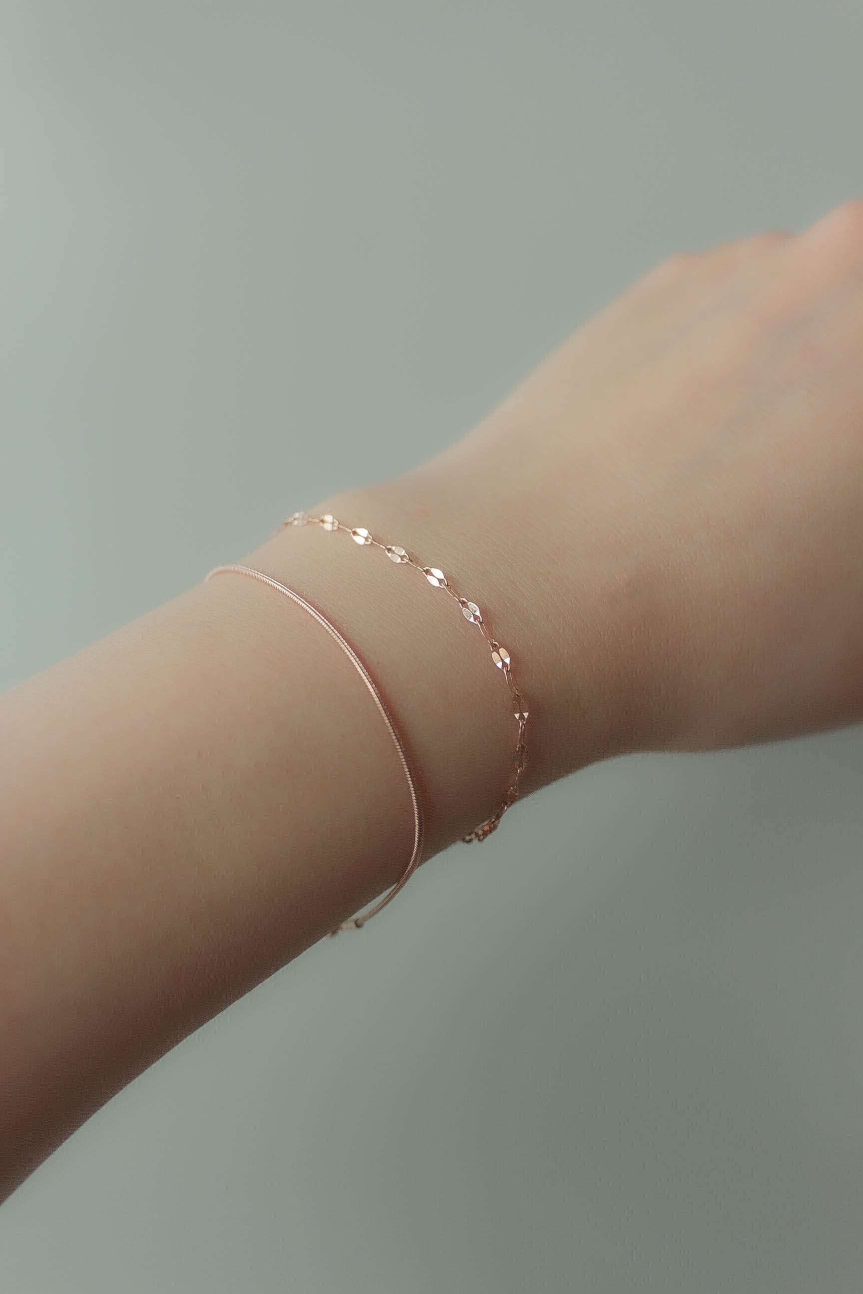 1mm Base Bracelet | ebine(エビネ)|金属アレルギー対応アクセサリー