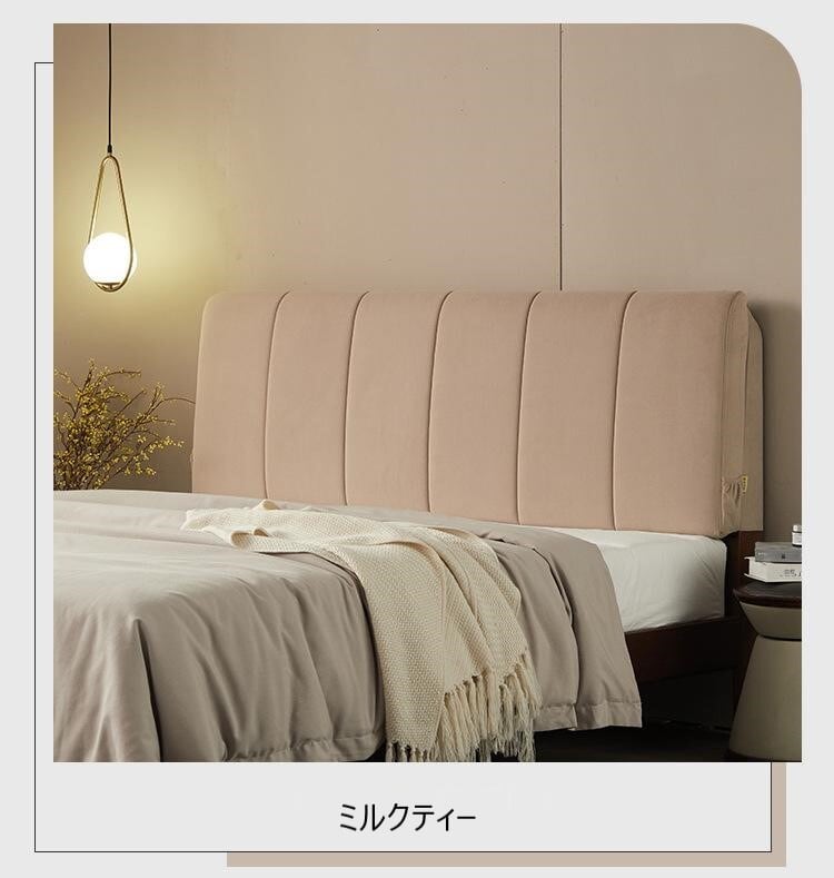 ベッドクッション　ベッドボードグレー　120㎝　韓国風　おしゃれ 263512028a62a97798993aad7c0263