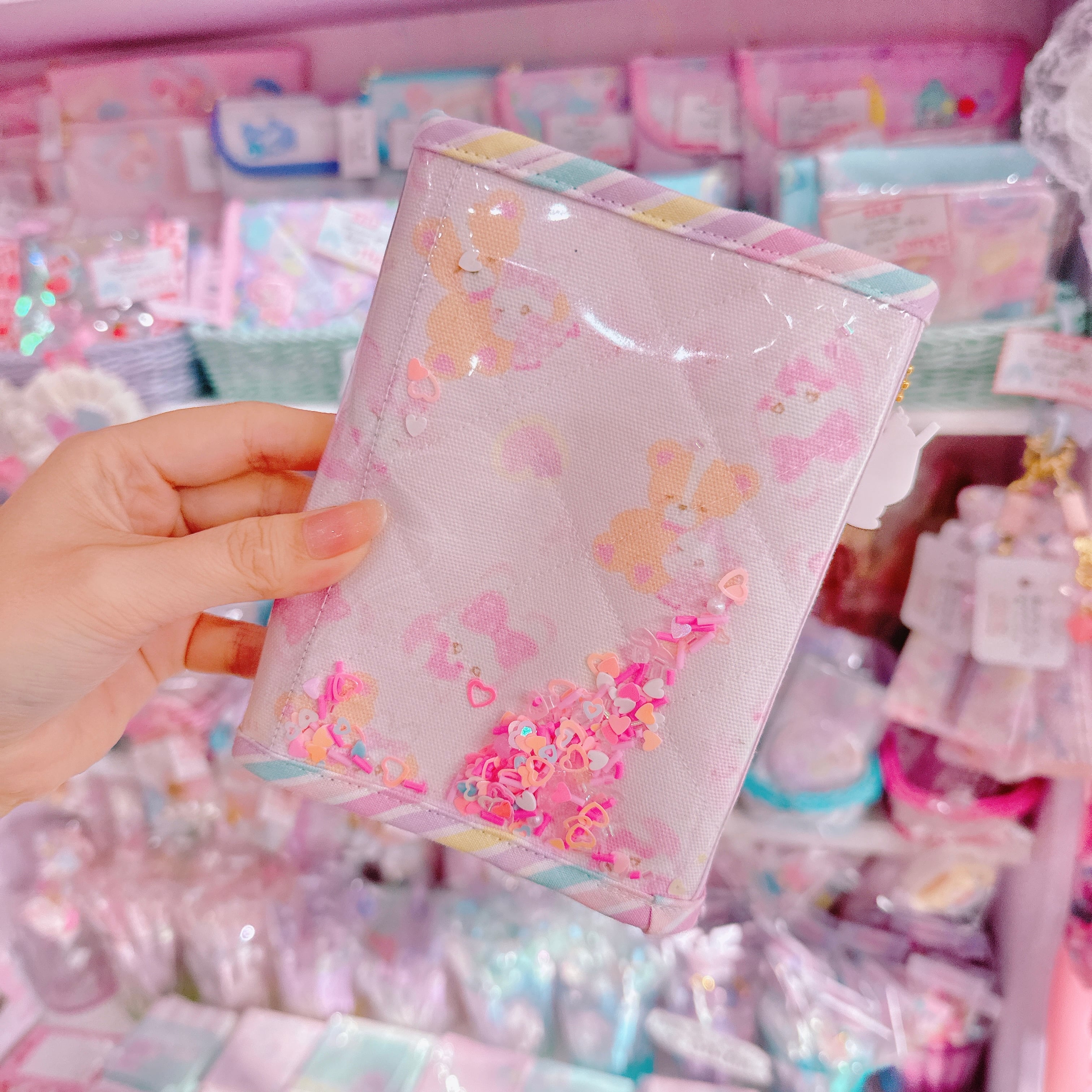 【D8】77-46シール帳バインダーA7（6穴）