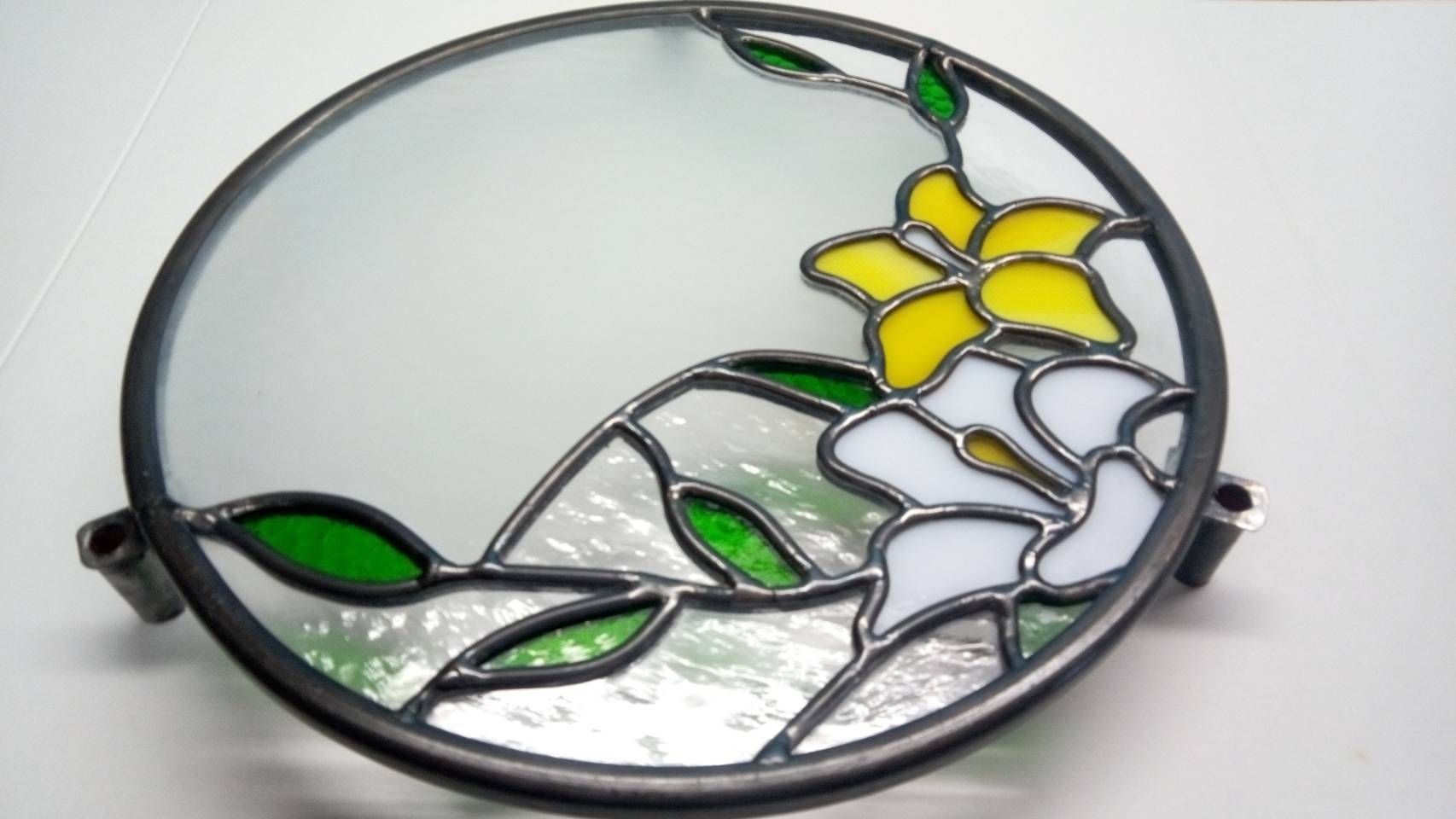 ステンドグラス表札 yuri | グラスアート川原