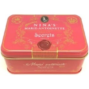 NINA'S ディスプレイボックス　非売品　メイクBOX収納紅茶缶 NINA'S ディスプレイボックス非売品メイクBOX収納紅茶缶