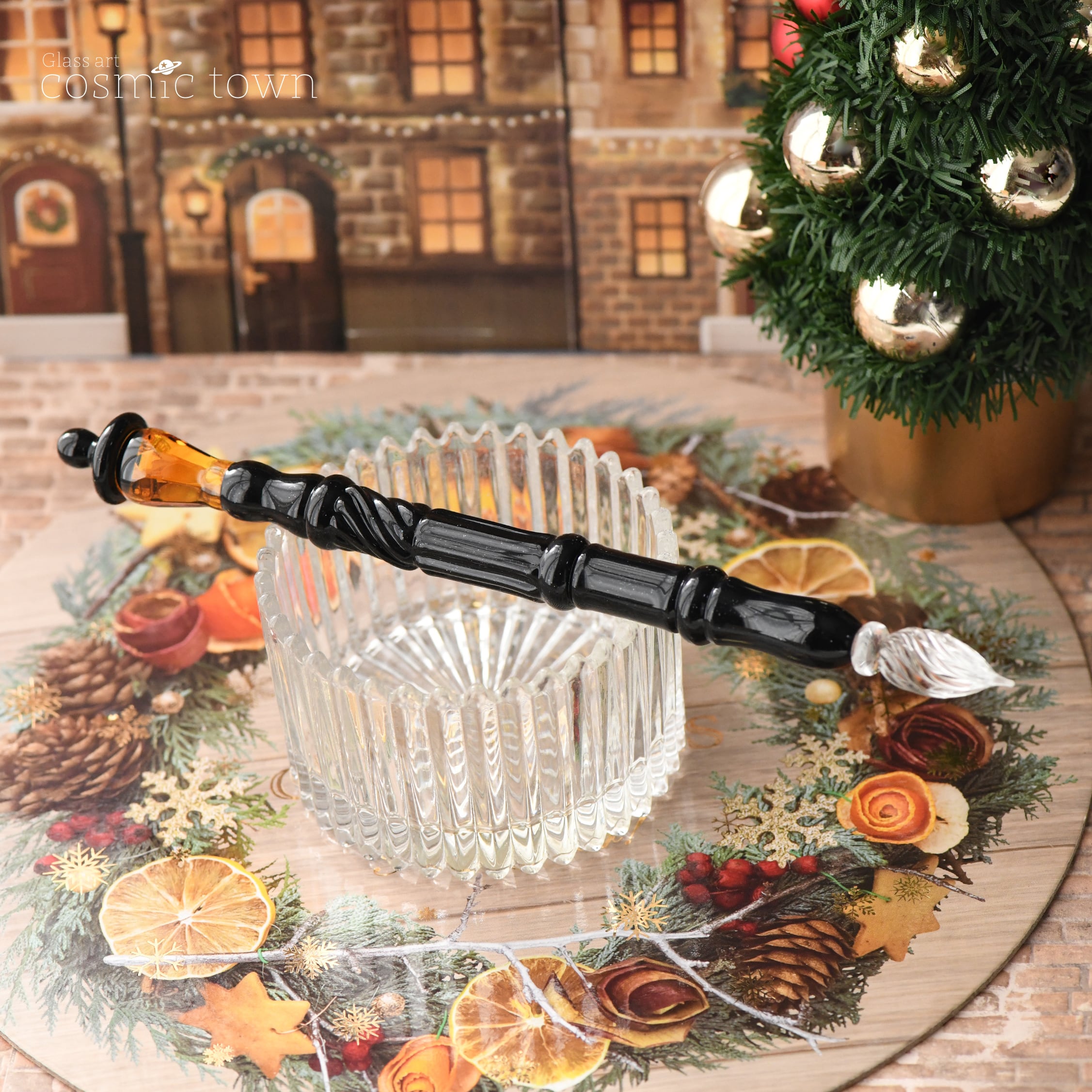 街灯ガラスペン / ボロシリケイト【cosmic town】251116-3