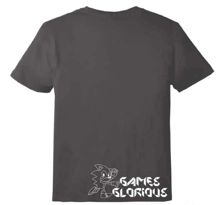 異世界おじさん x SONIC Tシャツ  / GAMES GLORIOUS