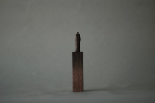 (061)wood figure-mini台付_032