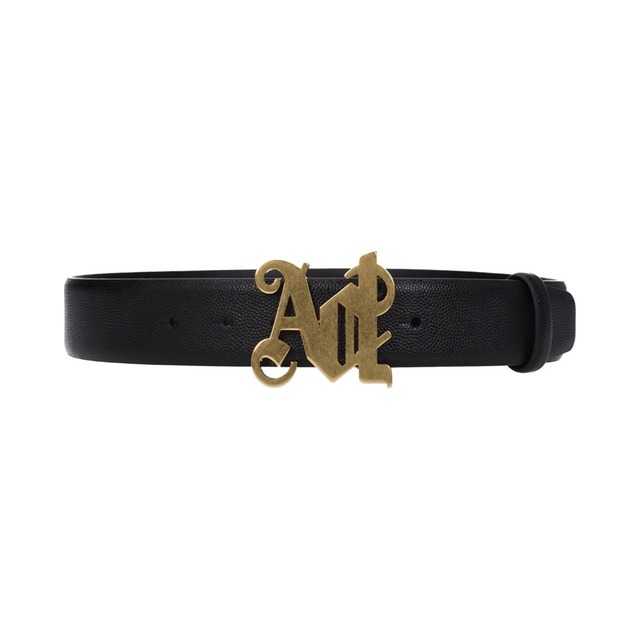 PALM ANGELS パームエンジェルス レディース ベルト レザー ブラック