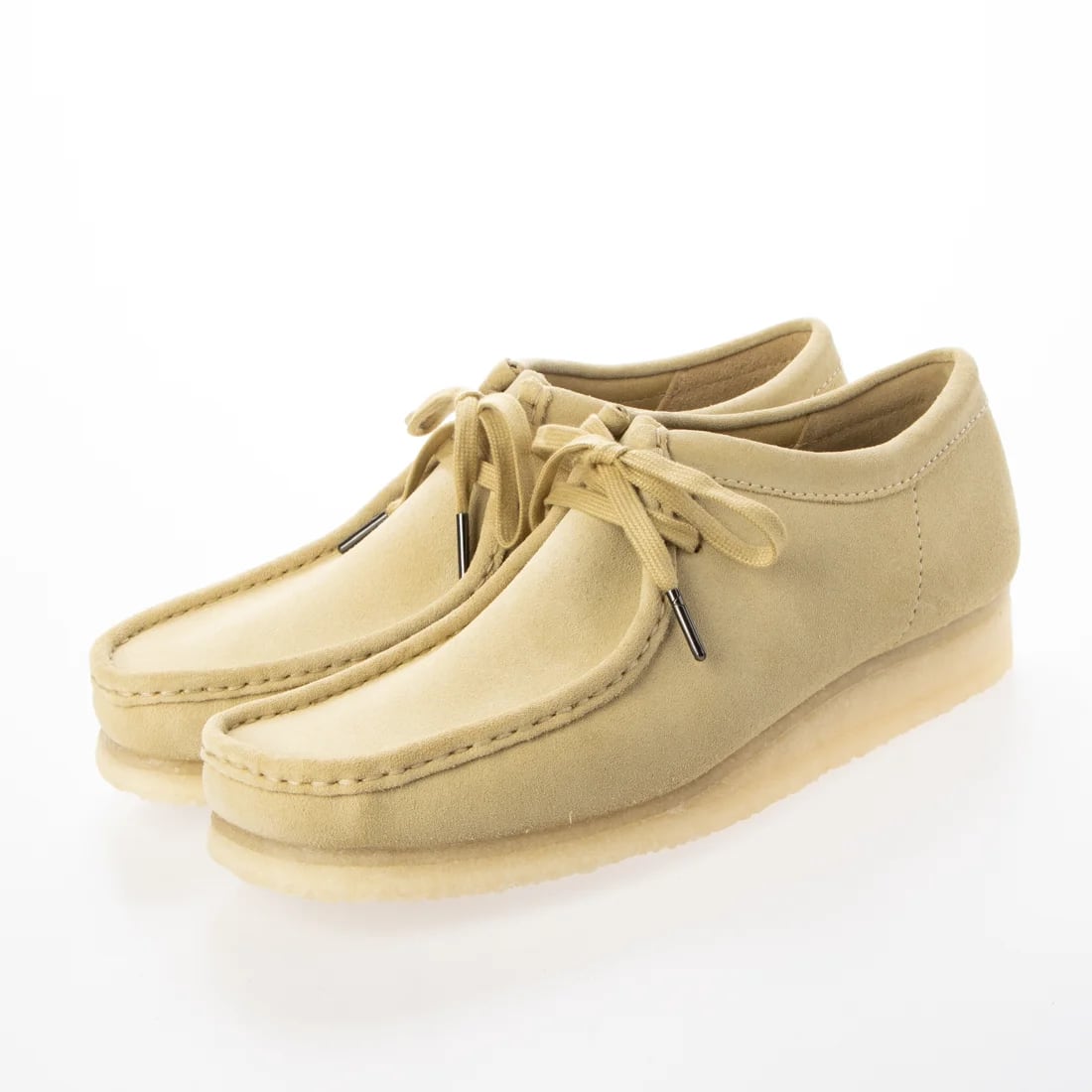 CLARKS (ｸﾗｰｸｽ) - WALLABEE. (ﾒﾝｽﾞ ﾜﾗﾋﾞｰ) Maple Suede | thecompus