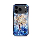 氷花 - 和風 耐衝撃グリップ iPhoneケース