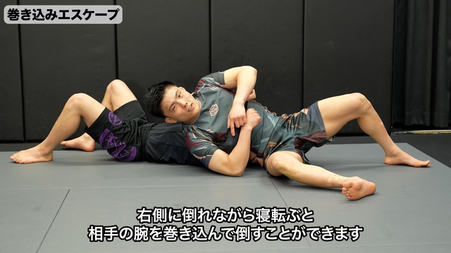 がぶりポジション・ギロチンチョークのエスケープ Escape from the Sprawling Position and Guillotine Choke